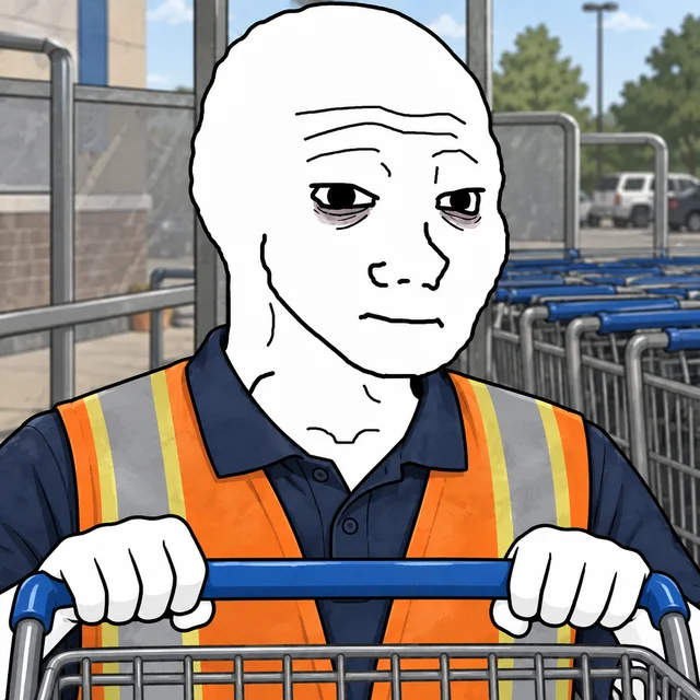 Cart Collector Wojak artwork