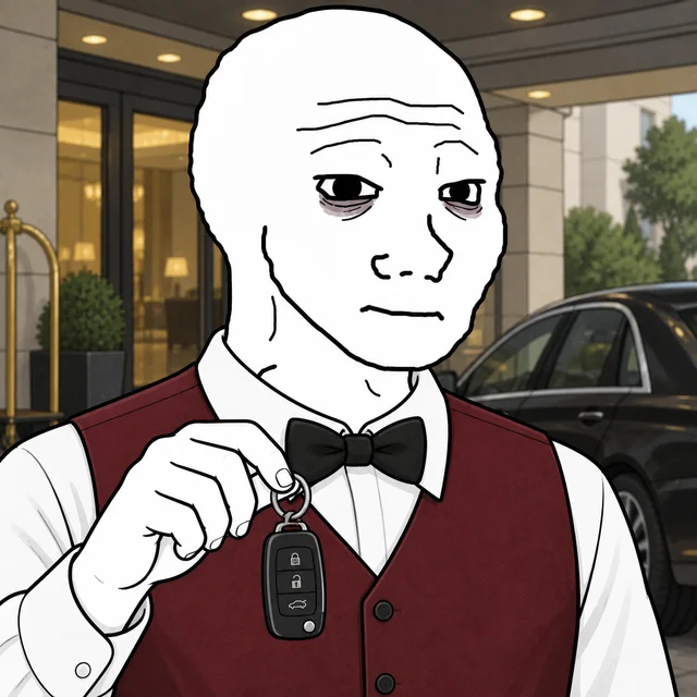 Valet Wojak artwork
